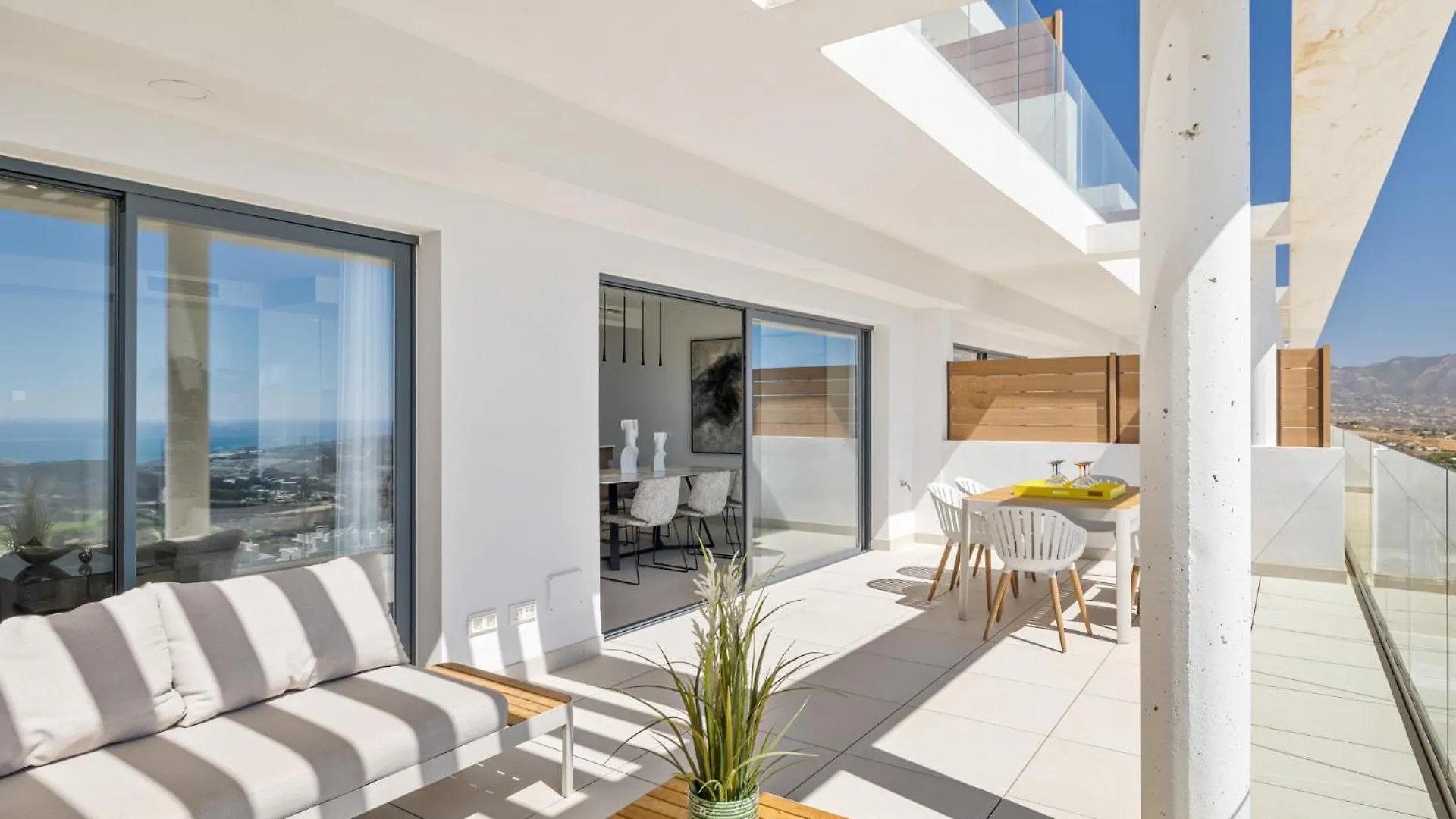 Nieuwbouwappartement La Cala De Mijas - 2 Slaapkamers - Uitzicht Op Golf En Zee Sitio de Calahonda Spanien
