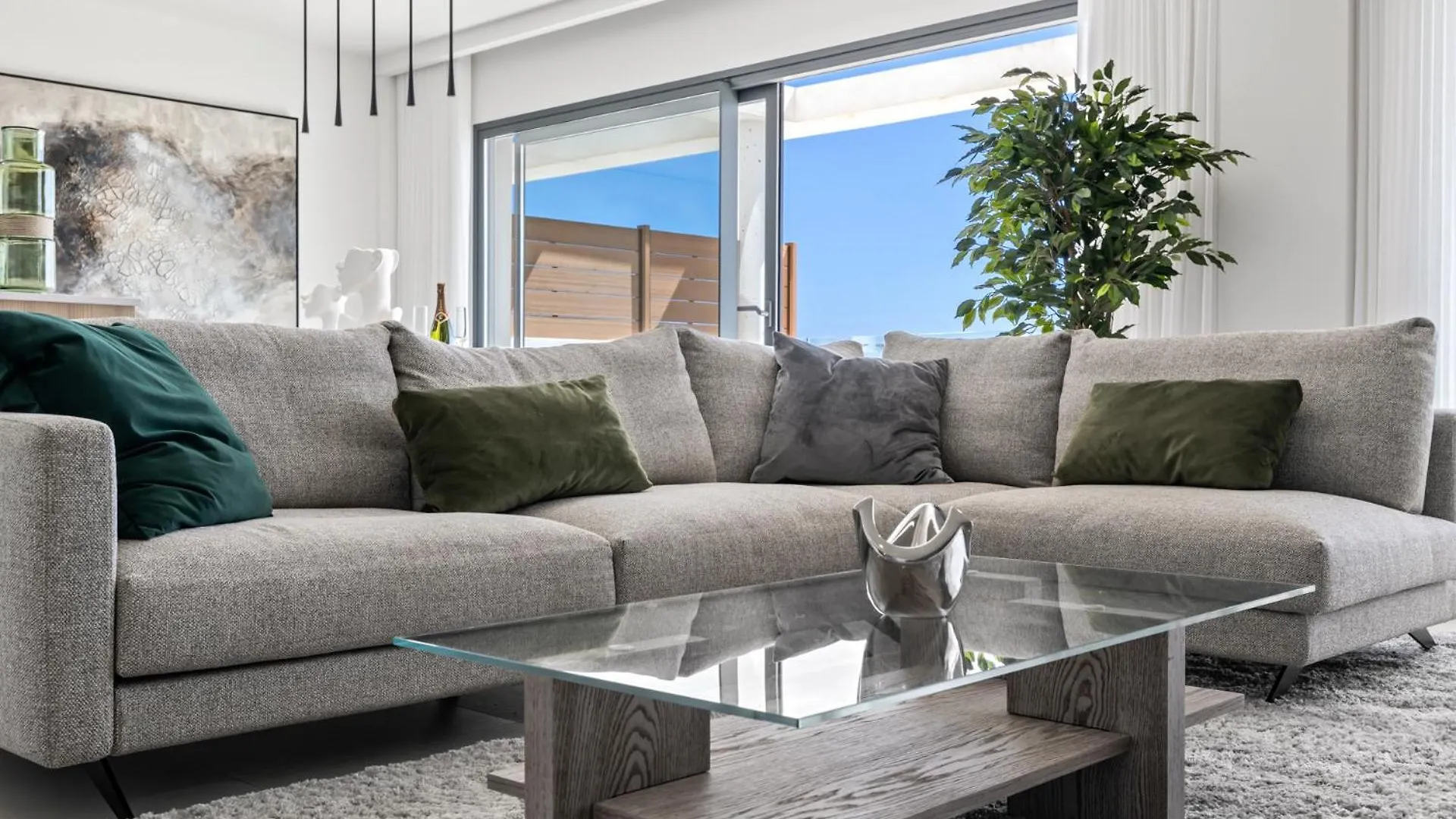Nieuwbouwappartement La Cala De Mijas - 2 Slaapkamers - Uitzicht Op Golf En Zee Sitio de Calahonda Apartmán
