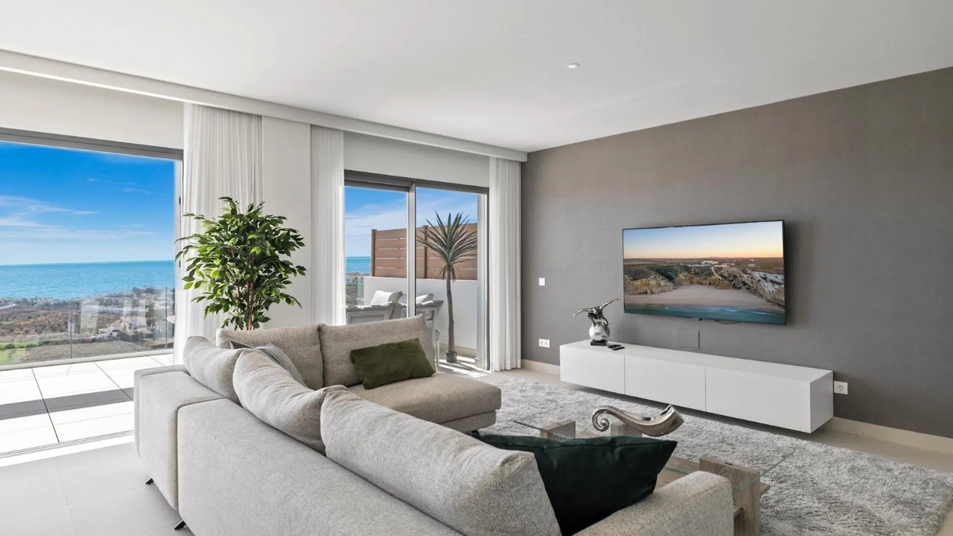 Nieuwbouwappartement La Cala De Mijas - 2 Slaapkamers - Uitzicht Op Golf En Zee Sitio de Calahonda Spanien