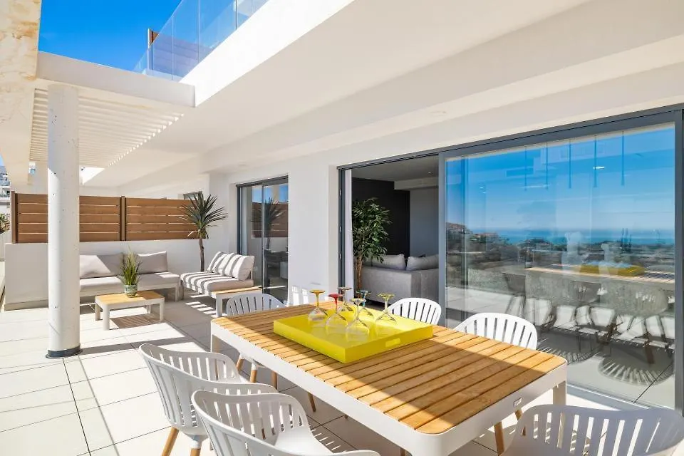 Apartmán Nieuwbouwappartement La Cala De Mijas - 2 Slaapkamers - Uitzicht Op Golf En Zee Sitio de Calahonda