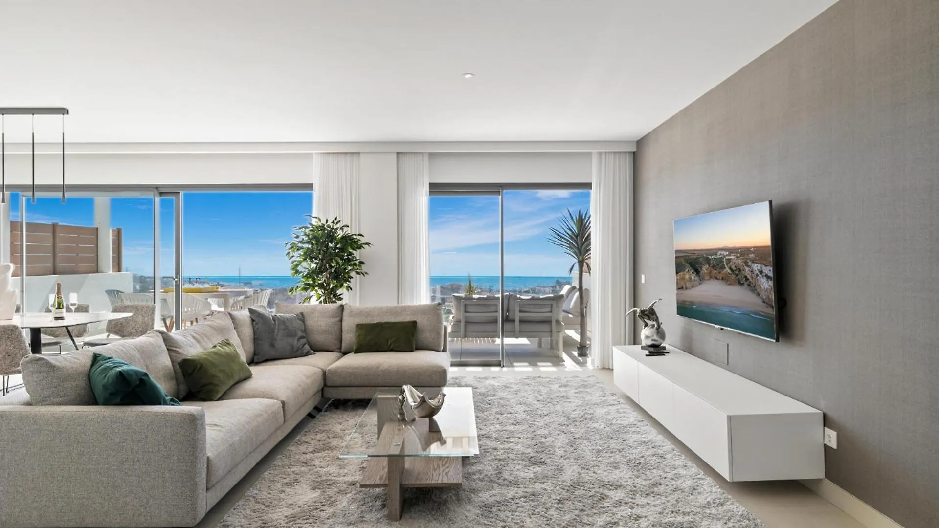 Nieuwbouwappartement La Cala De Mijas - 2 Slaapkamers - Uitzicht Op Golf En Zee Sitio de Calahonda Apartmán